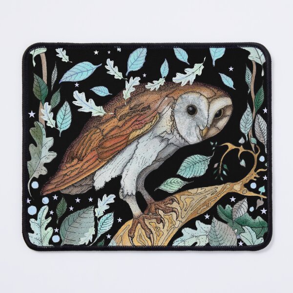 Item preview, Barn Owl designed and sold by nocturne-design.