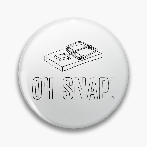 Item preview, Oh Snap! Mouse Trap Dad Joke designed and sold by Huhnerdieb Apparel.