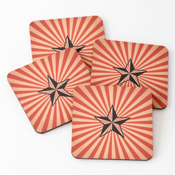 Item preview, red star designed and sold by LPDesignsUK.