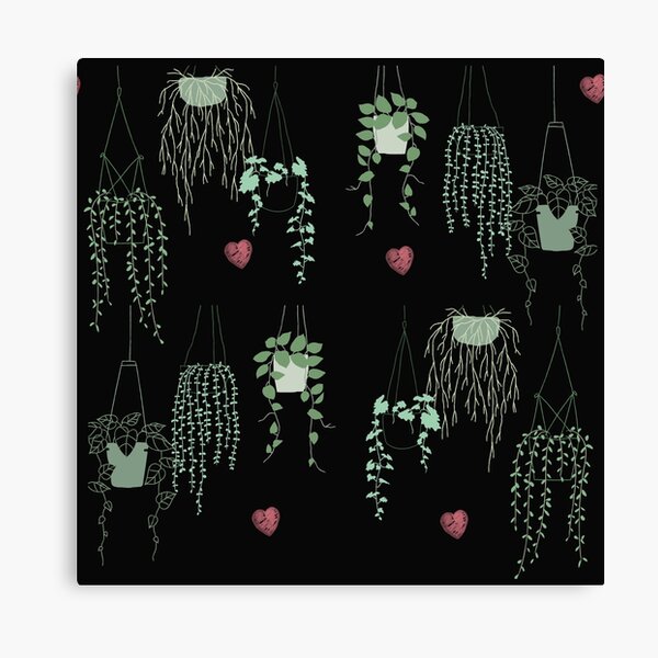 Item preview, Cute hanging garden and hearts pattern designed and sold by FashionN5.