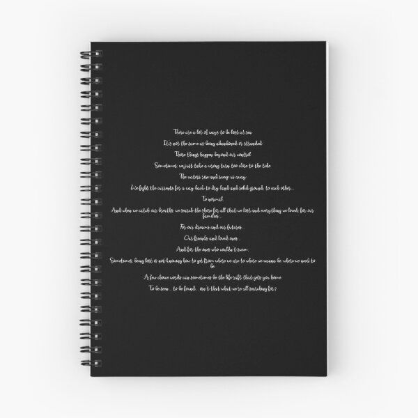 Item preview, Lost at sea - white on black designed and sold by nerdspride.