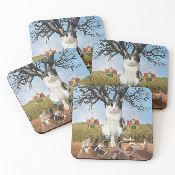 Item preview, Red Light Green Light Cat designed and sold by leBoosh-Designs.