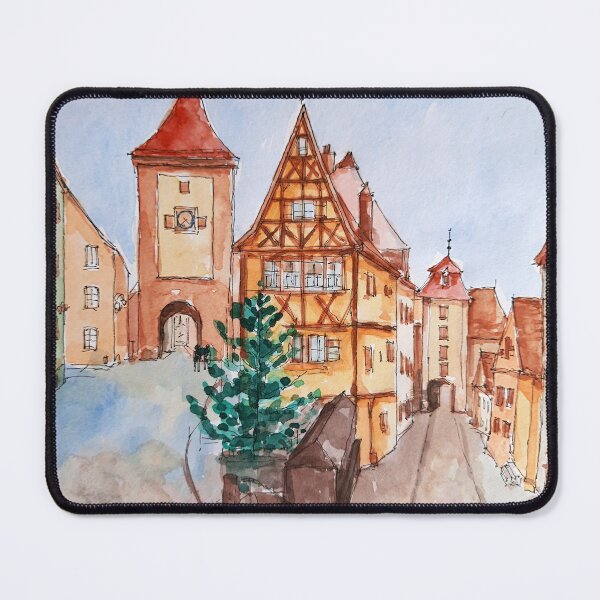 Item preview, Rothenburg ob der Tauber, Germany designed and sold by UrbanSageArt.