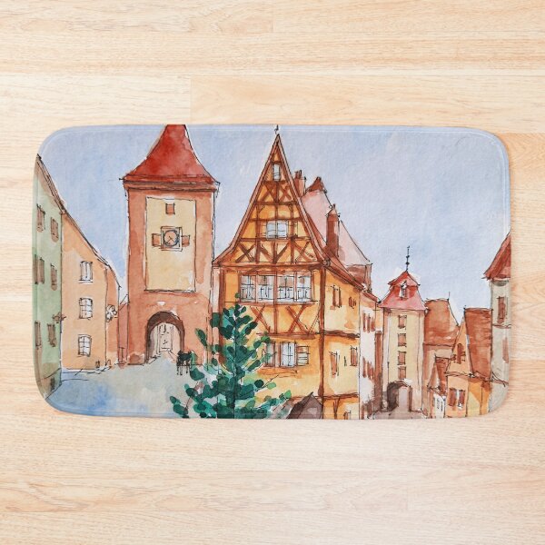 Item preview, Rothenburg ob der Tauber, Germany designed and sold by UrbanSageArt.