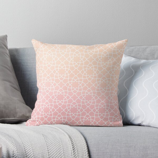 Sunset Arch Pattern Throw Pillow