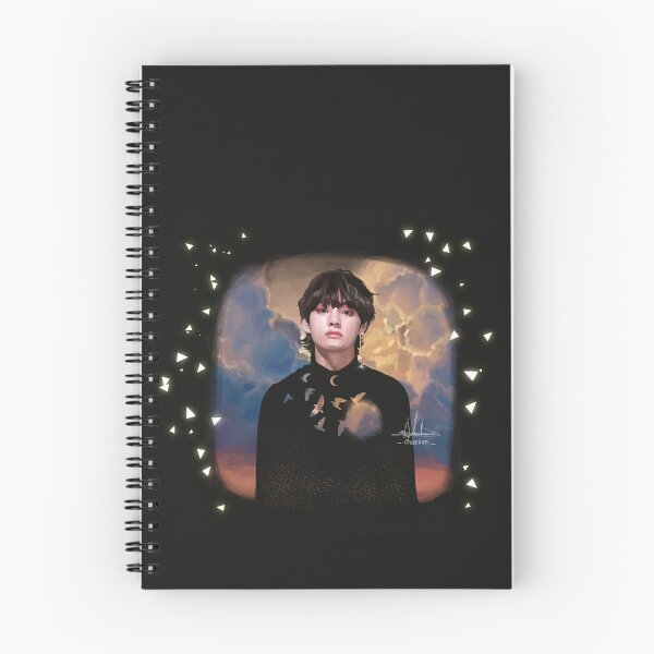 Aperçu de l'œuvre V | Taehyung | Fanart BTS créée et vendue par ChaePrintShop.