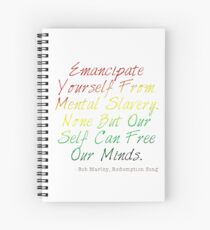 Redemption Songs Spiral Notebook