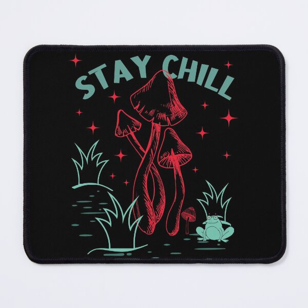 Item preview, Stay Chill Mushroom and Frog designed and sold by Melin-aRT.