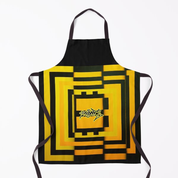 Item preview, YELLOW SQUARED TAG OF ESONE ABSTRACT URBAN GRAFFITI STREET STYLE designed and sold by GraffitiBomberZ.
