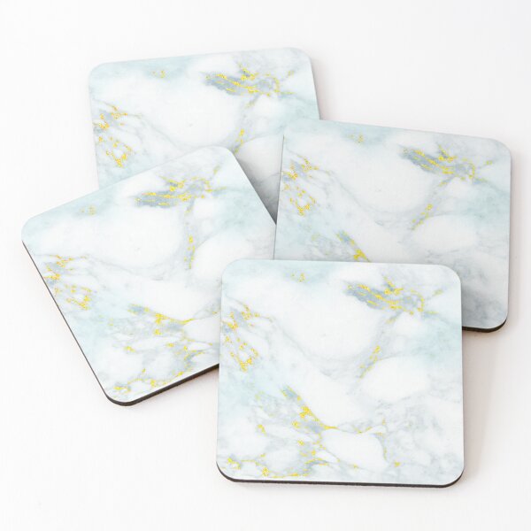 Item preview, Blue And Gold Marble designed and sold by Inez-kemmy.