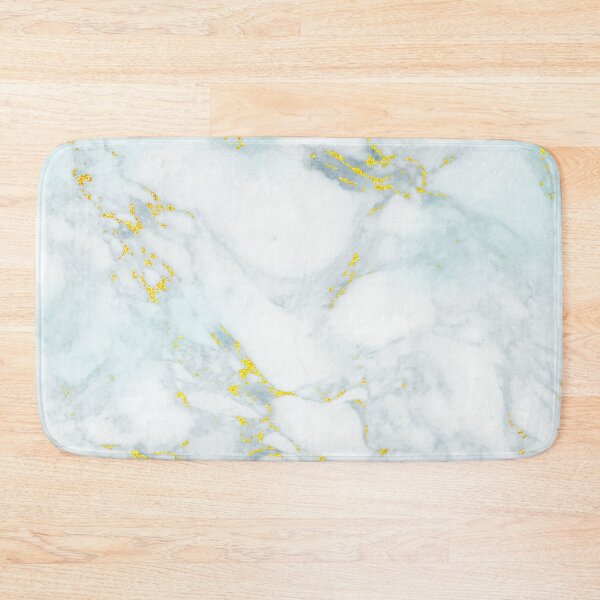 Item preview, Blue And Gold Marble designed and sold by Inez-kemmy.
