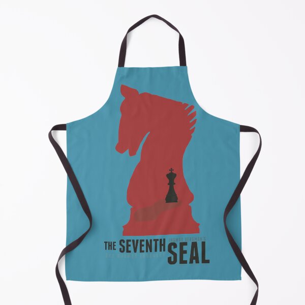Item preview, The seventh seal, minimal movie poster, Ingmar Bergman, Swedish epic historical fantasy film with Max Von Sydow. classic world cinema masterpiece, Antonius Block designed and sold by Spallutos.