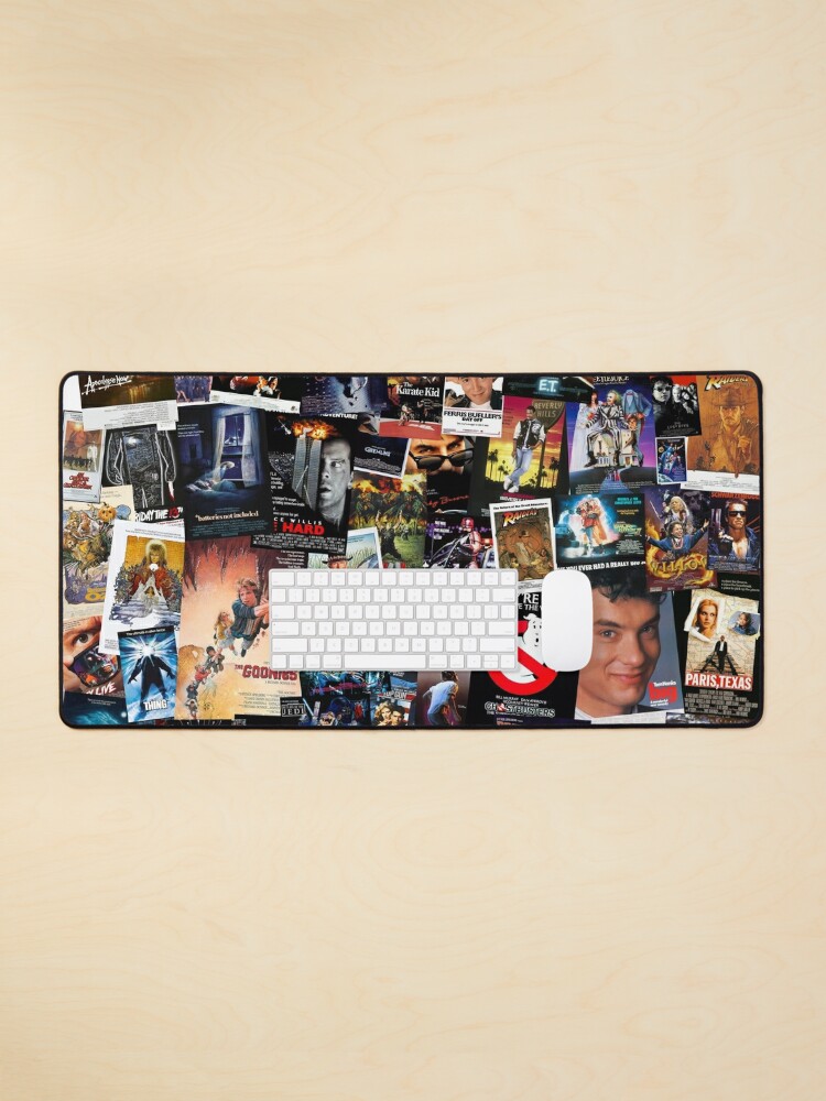 Mouse Pad, 1980s Movie Posters designed and sold by Andrew Alcock