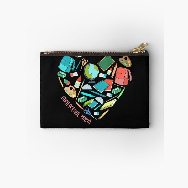 Item preview, Homeschool Mama Heart Proud Teacher Homeschool Mom Gear designed and sold by DynamicDesign.