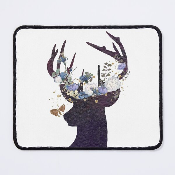 Item preview, Halloween Deer Chest Costume | Floral Watercolor Deer designed and sold by BeingCoffee.