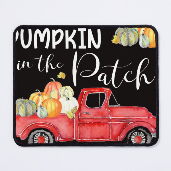 Item preview, Pumpkin In The Patch Truck Halloween designed and sold by vivavu1984.