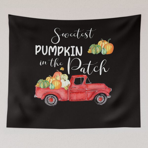 Item preview, Pumpkin In The Patch Truck Halloween designed and sold by vivavu1984.