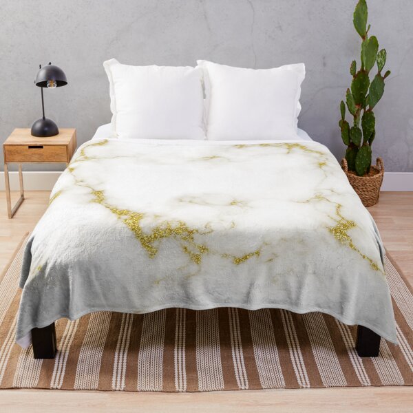 Item preview, White and Gold Marble designed and sold by Inez-kemmy.