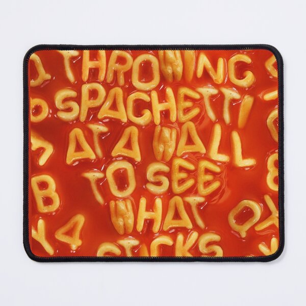 Item preview, Moms spaghetti Writing designed and sold by ConsciouStudio.
