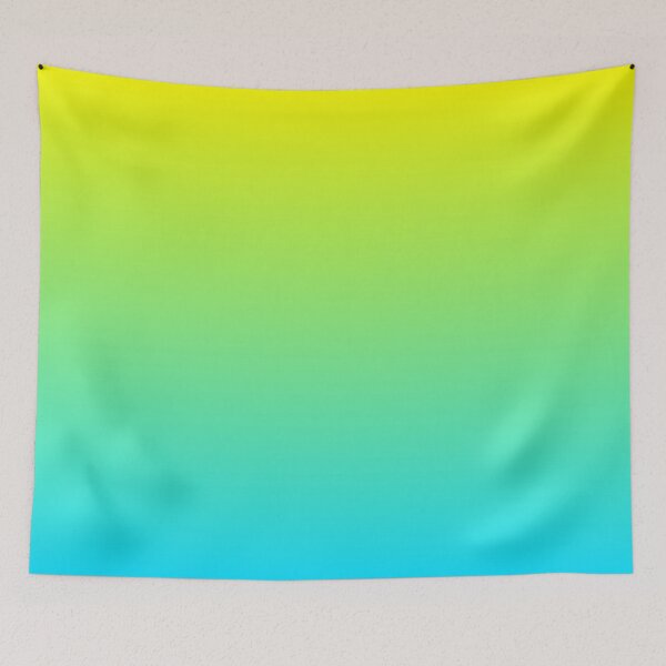 Item preview, Neon Yellow & Blue Gradient designed and sold by Moonshine Paradise.
