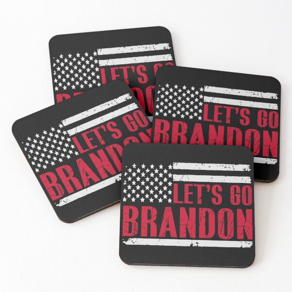 Item preview, Let's go Brandon conservative anti liberal US flag designed and sold by Urlan.