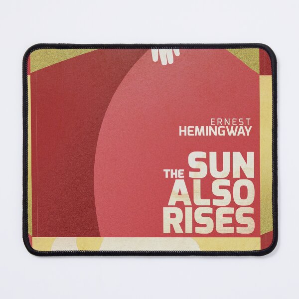 Item preview, Ernest Hemingway, the sun also rises, fiesta, vintage illustration for book cover, retro, fine art print, lost generation, classic novel designed and sold by Spallutos.
