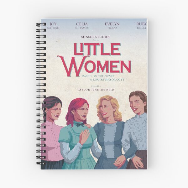 Item preview, The Seven Husbands Of Evelyn Hugo Little Women 60s Movie Poster designed and sold by irrelephantph.