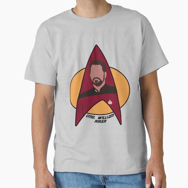 Item preview, Commander Riker designed and sold by Sutilmente.