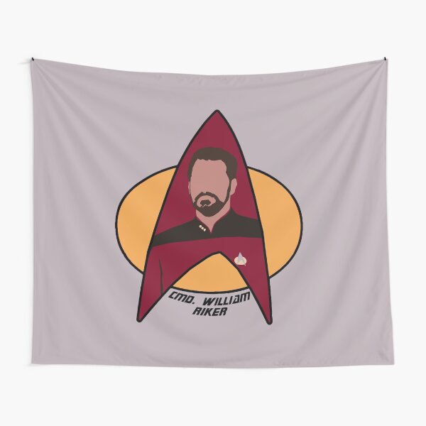Item preview, Commander Riker designed and sold by Sutilmente.