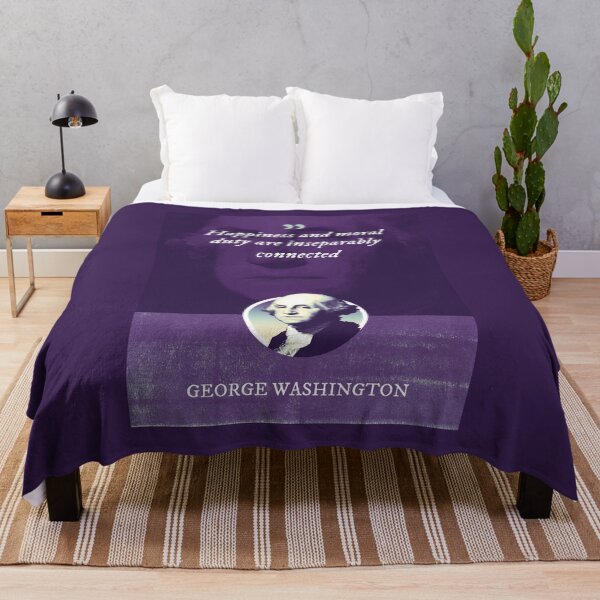 Item preview, George Washington - Happiness and moral duty are inseparably connected designed and sold by Syahrasi.