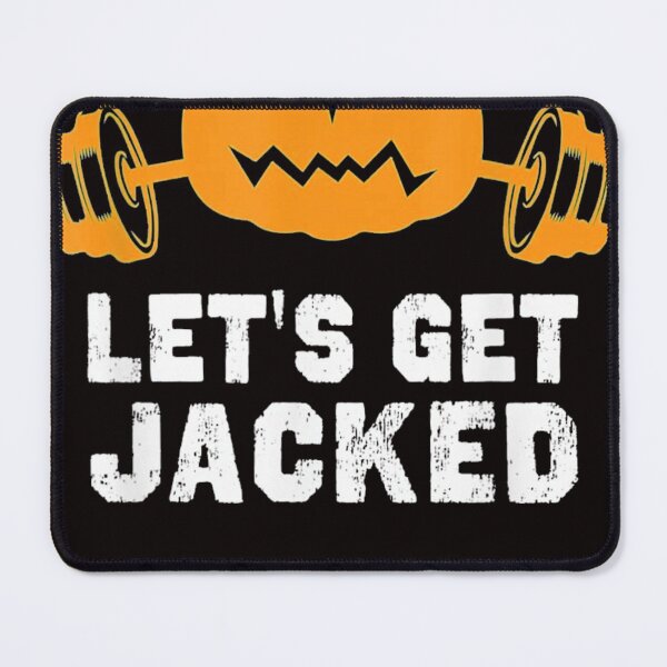 Item preview, Letâ€™s Get Jacked Gym Weightlifting designed and sold by vivavu1984.