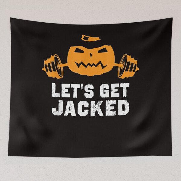 Item preview, Letâ€™s Get Jacked Gym Weightlifting designed and sold by vivavu1984.