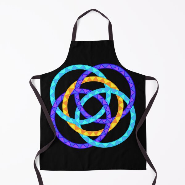 Item preview, Neon Woven Rings- Five Interlocking Rings Pattern (Variant Eight) designed and sold by nathanielmeeart.