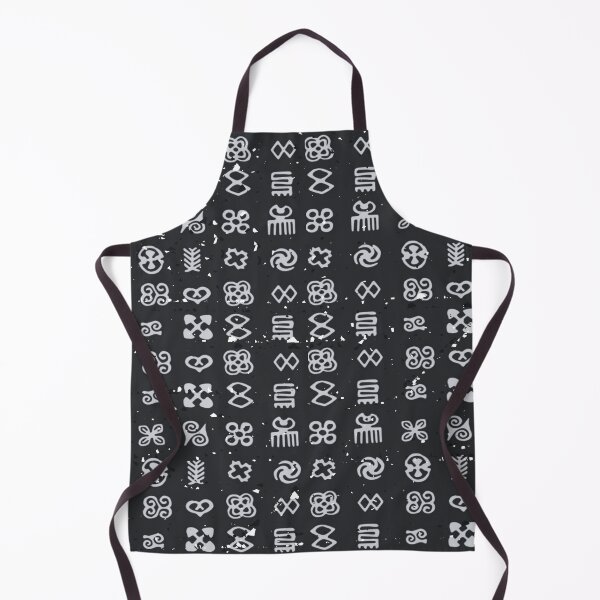 Item preview, West African Ghana Adinkra Symbol Art Textile Pattern Black designed and sold by BlackArt Cafe.