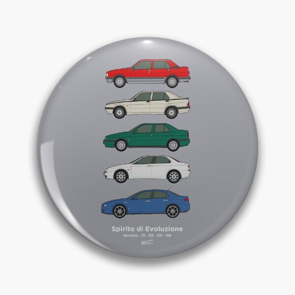 Item preview, Alfa Saloon classic car collection designed and sold by RJWautographics.