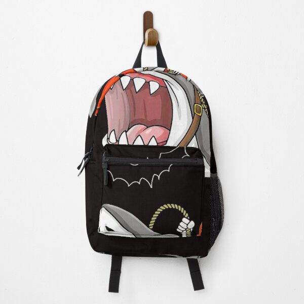 Aperçu de l'œuvre Halloween Jack O Lantern Riding Shark créée et vendue par vivavu1984.