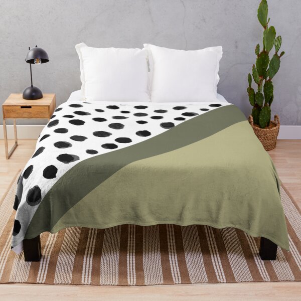 Item preview, Sage Green and Polka Dots designed and sold by cadinera.
