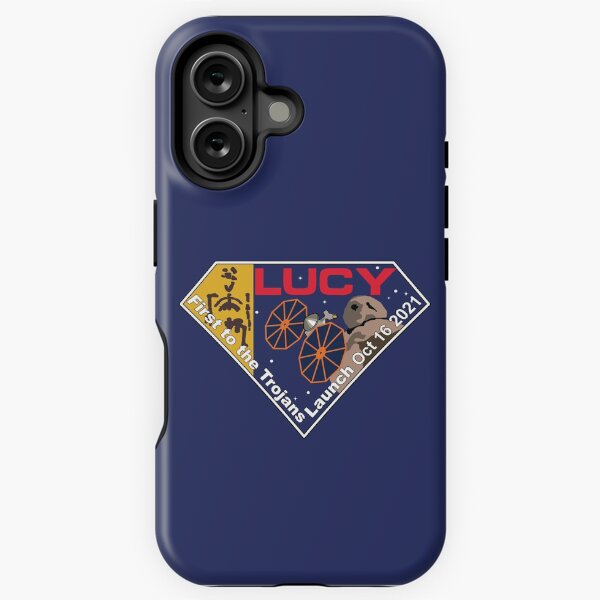 Item preview, NASA Lucy logo launch date 16 Oct 2021 Trojan asteroids designed and sold by SolidEarthArt.