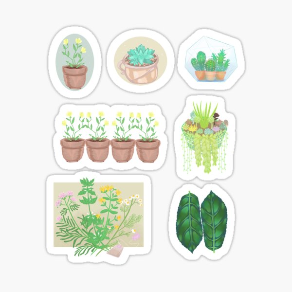 Plant Sticker Bundle Sticker