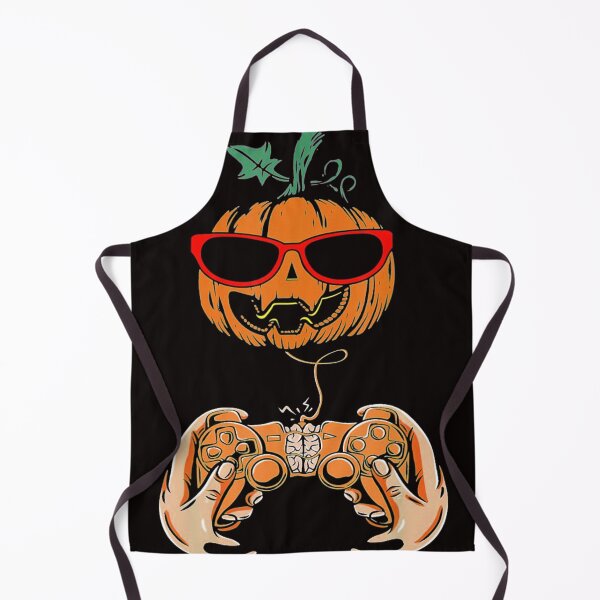 Aperçu de l'œuvre Halloween Jack O Lantern Gamer créée et vendue par vivavu1984.