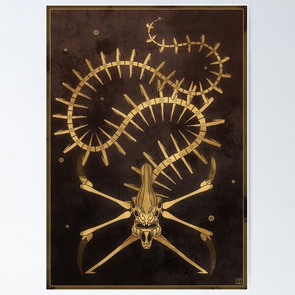 Item preview, Reaper Leviathan Skeleton (Light) designed and sold by Ilona Iske.