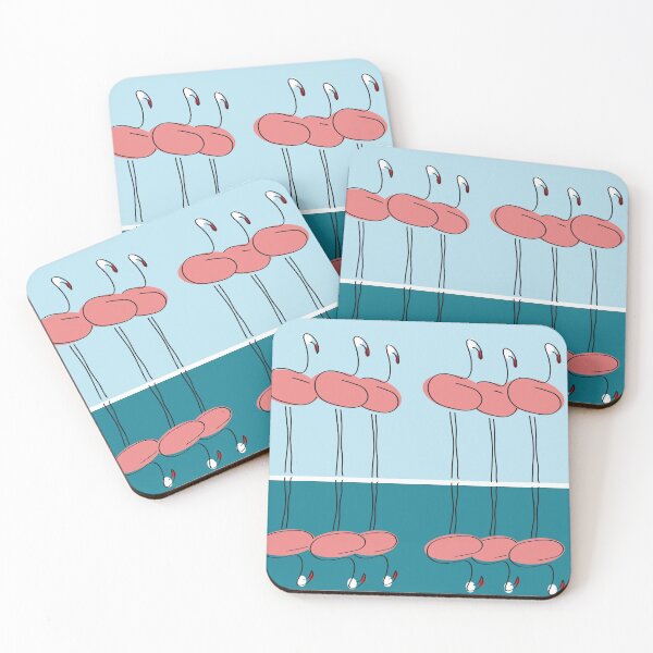 Item preview, Flamencos rosados designed and sold by Nicomaja.