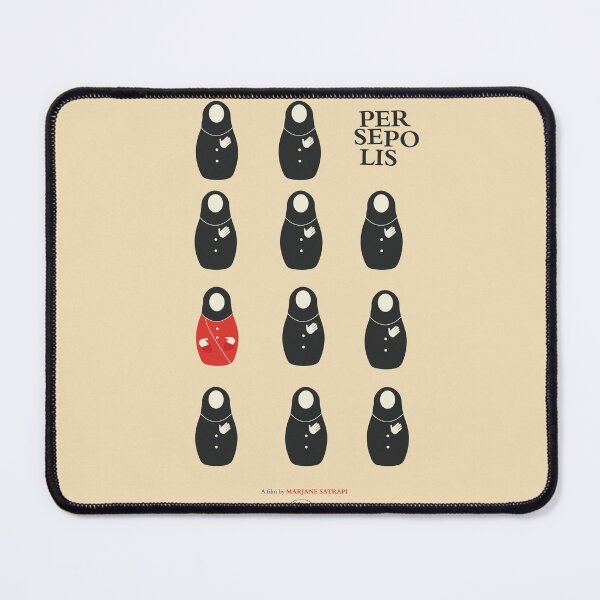 Item preview, Persepolis, minimal movie poster, Marjane Satrapi, alternative fine art, iranian graphic novel, iran designed and sold by Spallutos.