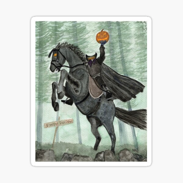 The Headless Horseman Sticker