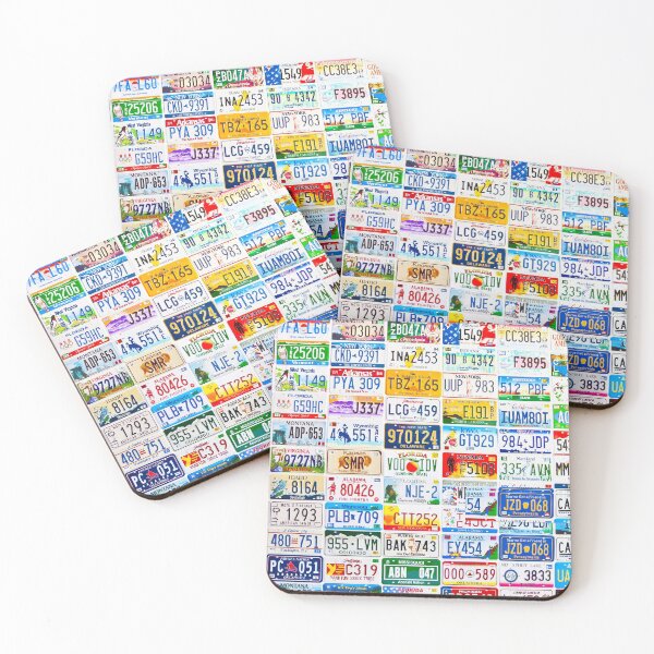 Item preview, Licence Plate Wall  designed and sold by reedbull.