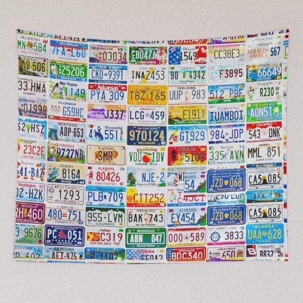 Item preview, Licence Plate Wall  designed and sold by reedbull.