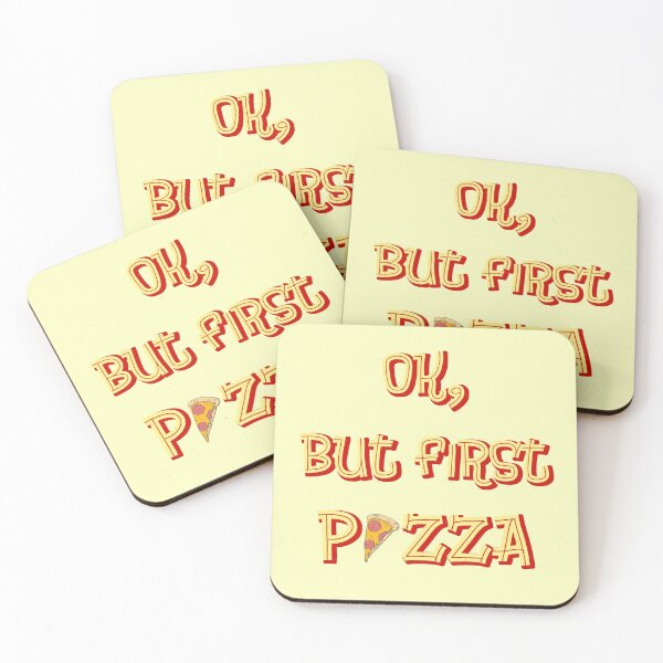 Item preview, Ok But First Pizza designed and sold by co-stars.