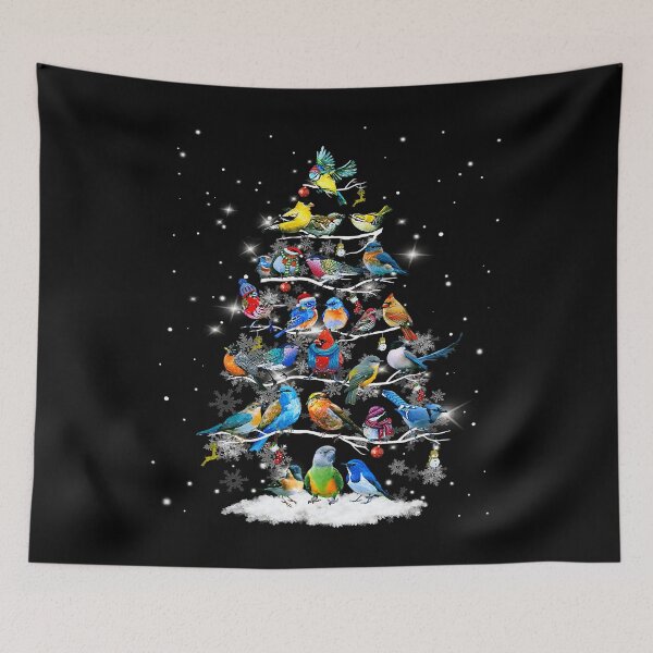 Item preview, Birds Christmas Tree designed and sold by VieraJolana.