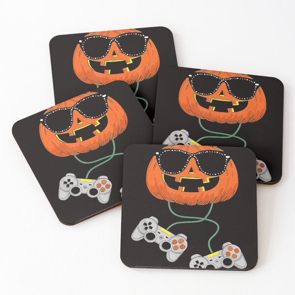 Artikelvorschau, Halloween Jack O Lantern Gamer Shirt entworfen und verkauft von vivavu1984.