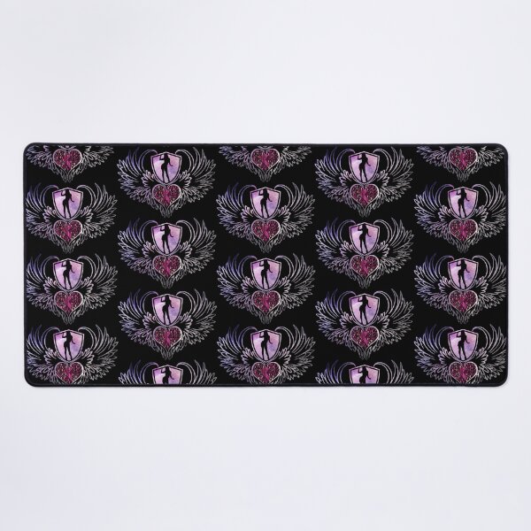 Artikelvorschau, Cancer Awareness Lined Angel Wings #5 entworfen und verkauft von Hypnotees.